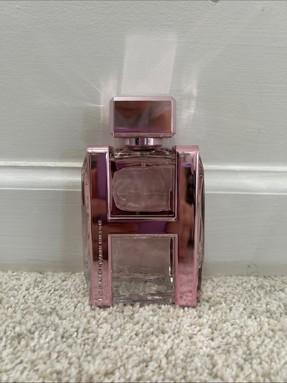 Paris Hilton Metallic Pink Women's Fragrance Bottle